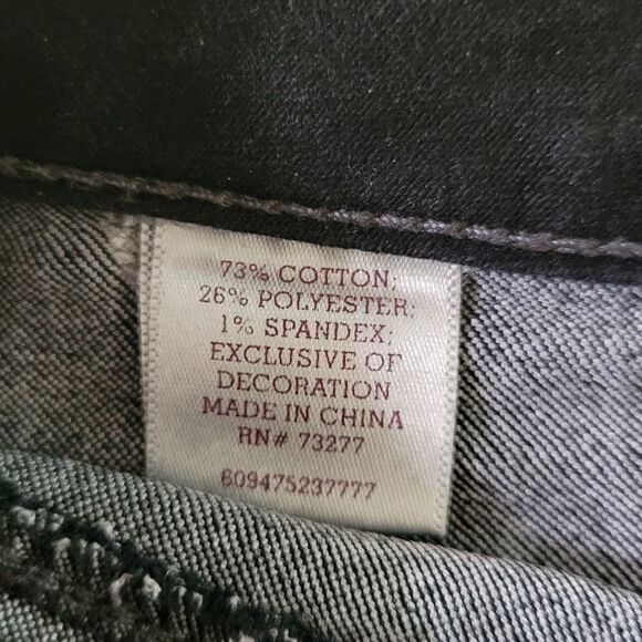 So Women's Black Skinny Denim Jeggings - Picture 11 of 13